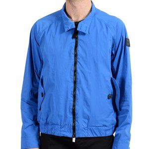 Hugo Boss "Osames-D" Blue Full Zip Windbreaker